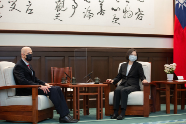 圖片來源 總統府新聞稿