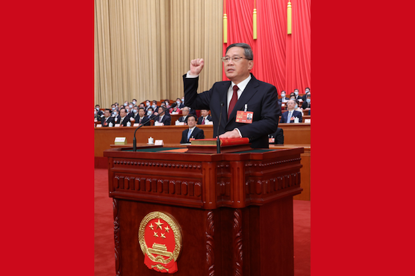 新任中國國務院總理李強/中華人民共和國政府官網圖片