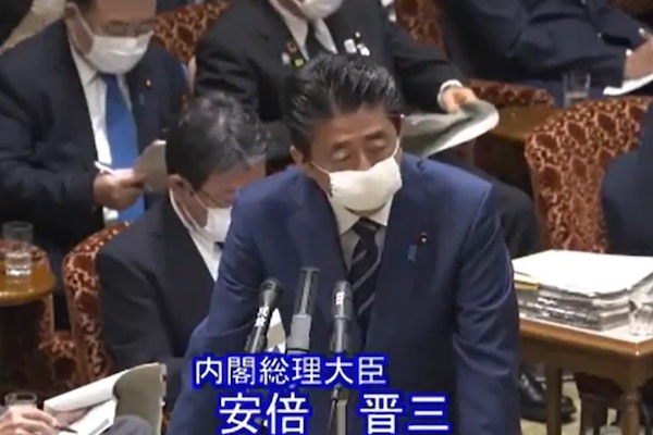 日本參議院官網照片