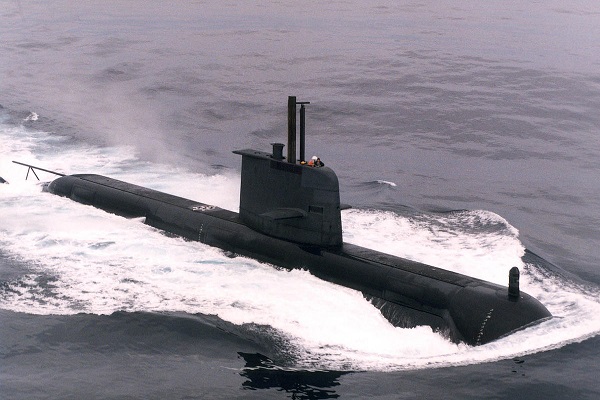 圖為澳洲柯林斯級潛艦HMAS/維基百科