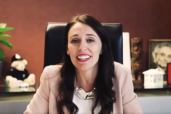 紐西蘭總理阿爾登(Jacinda Ardern)/推特照片