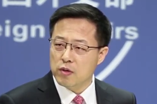 大陸外交部發言人趙立堅/維基百科圖片