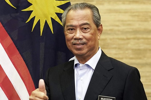 馬來西亞首相慕尤丁/推特照片