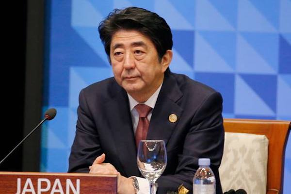 安倍晉三臉書照片