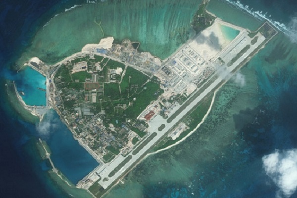 美華府智庫公部最新南沙群島衛星圖/網路相片