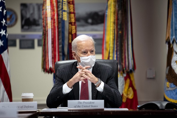 美國總統拜登(Joe Biden)邀請全球40位國家領導人,於4月22日地球日和次日4月23日參加線上氣候領導人峰會。照片來源: 美國國防部/Lisa Ferdinando(CC BY 2.0)