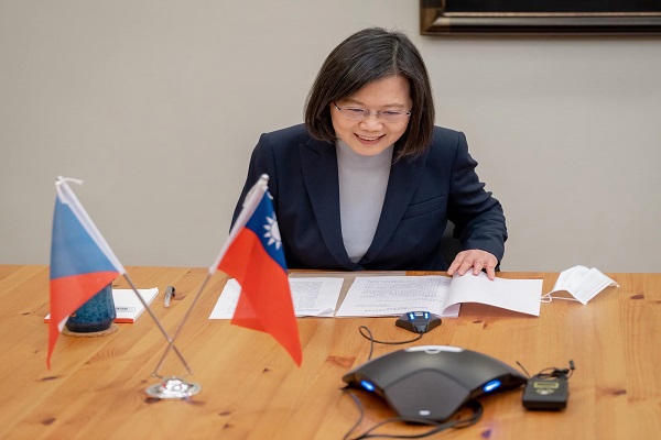 圖擷取自蔡英文臉書