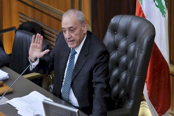 國會議長柏瑞(Nabih Berri)已宣布27日再舉行投票/黎巴嫩國會圖片