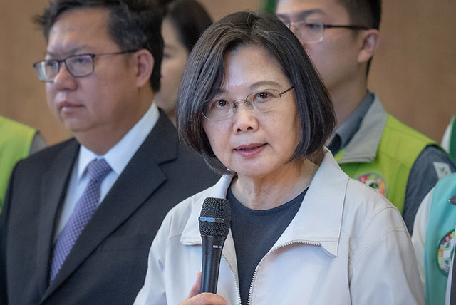 蔡英文總統發布聲明與吉里巴斯斷交/圖總統府