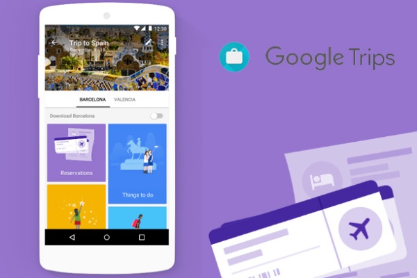 圖片擷取自Google Trips官網。