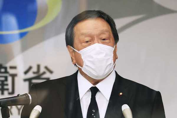 日防衛相濱田靖一/網路圖片