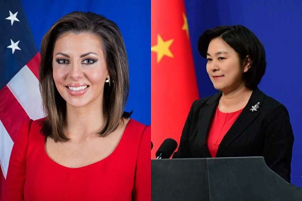 /圖:歐塔加斯及華春瑩推特