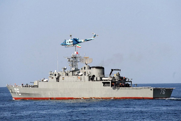 伊朗巡防艦「賈馬蘭號」(Jamaran)/圖:維基百科