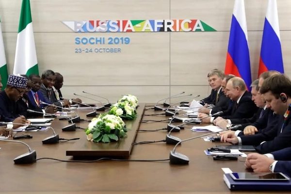 首屆俄非峰會/俄國總統普亭臉書照片