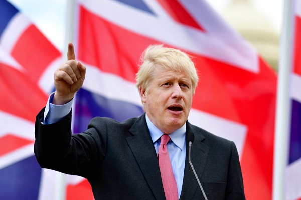 圖:強生(Boris Johnson)推特