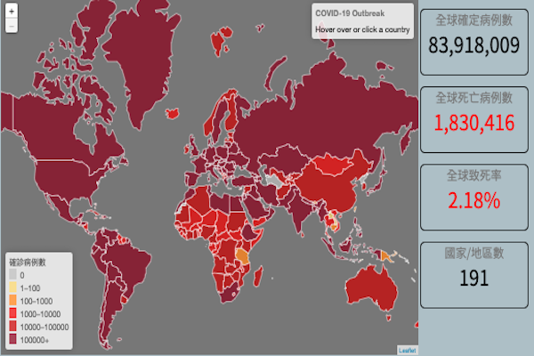 圖截取自疾管署