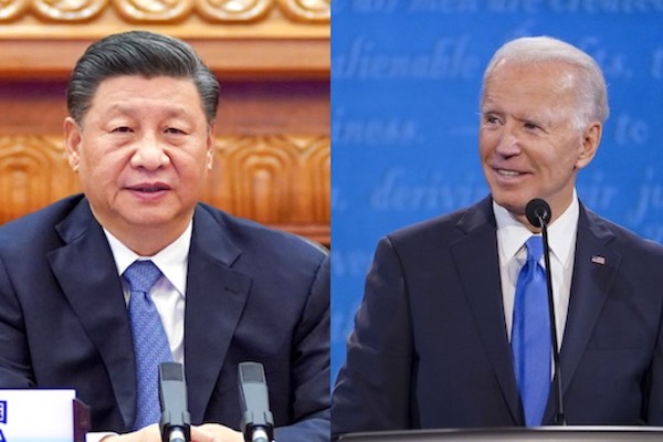 中國政府官網/拜登推特