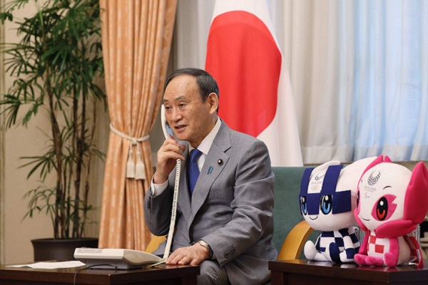 菅義偉內閣民調再創新低/圖:PM's Office of Japan推特