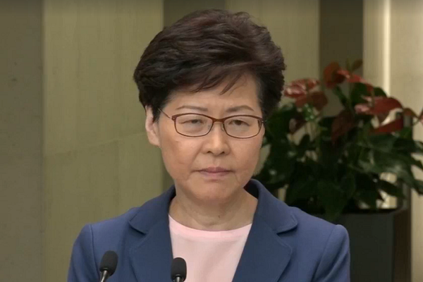 香港特首林鄭月娥/民陣臉書照片