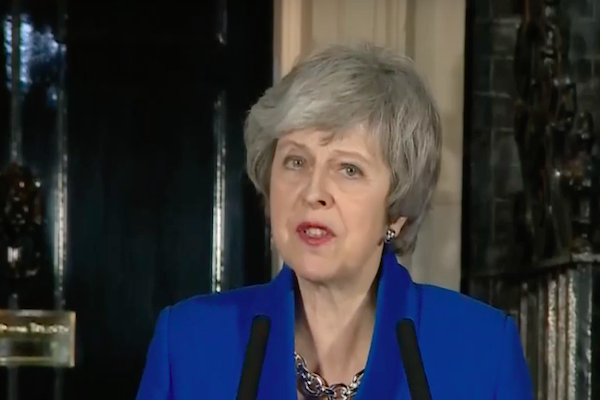 英首相梅伊/網路截圖