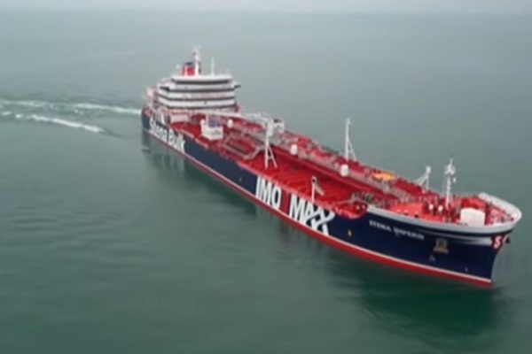 「斯坦納帝國號」(Stena Impero)/網路圖片