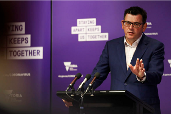 維多利亞州州長安德魯斯6日在新聞會上講話/圖:Daniel Andrews ig