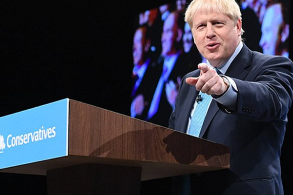 首相強生批評BBC的選戰報導偏頗。/圖:Boris Johnson推特