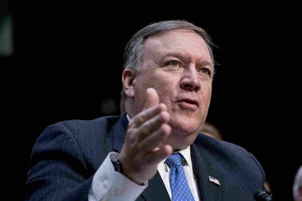 美國國務卿蓬佩奧(Michael Pompeo)/網路圖片