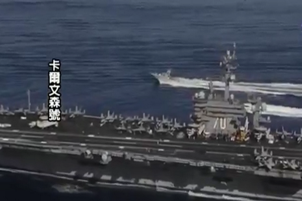 卡爾文森號航空母艦(圖擷取自網路)
