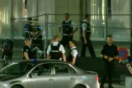 比利時車站爆炸(圖擷取自網路)