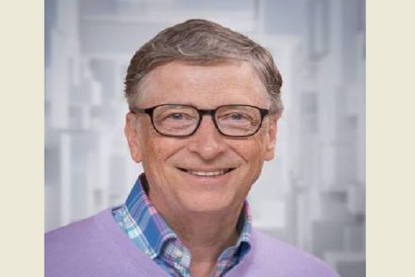 圖擷取自比爾蓋茲臉書