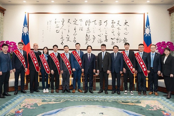 總統府新聞稿提供照片