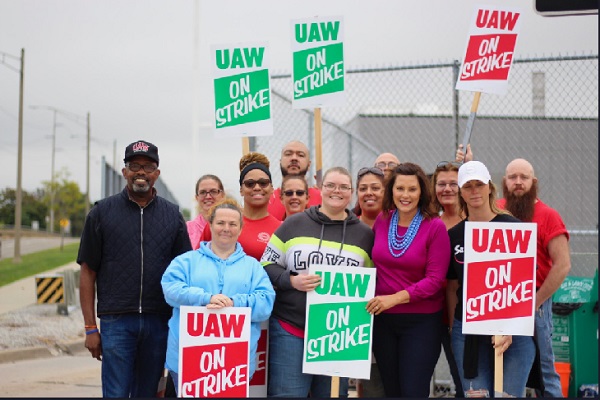 圖:聯合汽車工人工會(UAW)推特