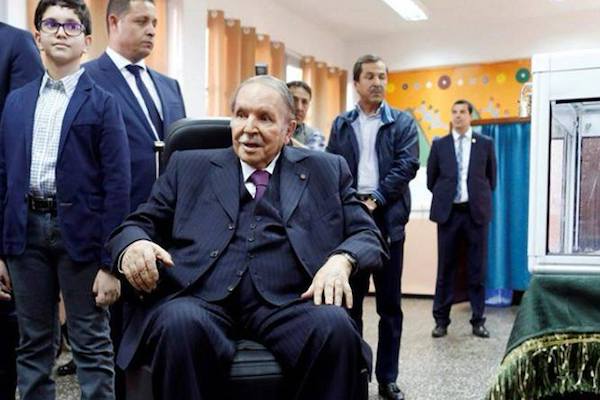 阿爾及利亞總統包特夫里卡/圖片來源臉書官網