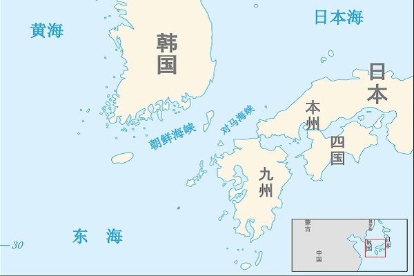 對馬海峽/網路圖片