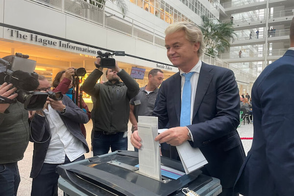 荷蘭國會最大黨-自由黨(PVV)領導人懷爾德斯(Geert Wilders)/網路圖片