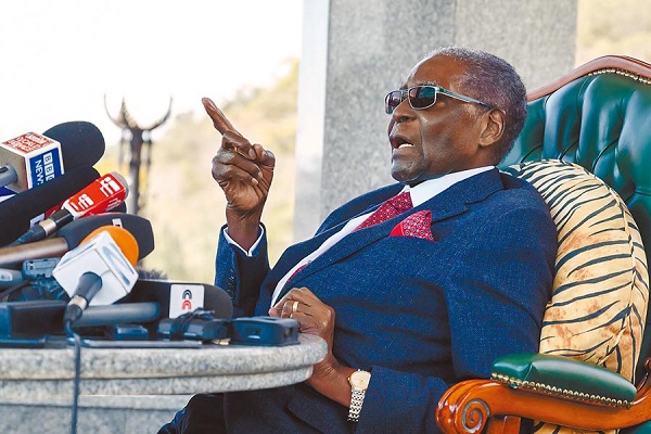 辛巴威前總統穆加比Robert Gabriel Mugabe)/網路圖片