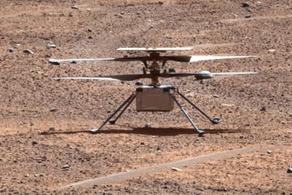 火星直升機「創新號」。(圖片擷取自NASA網站)