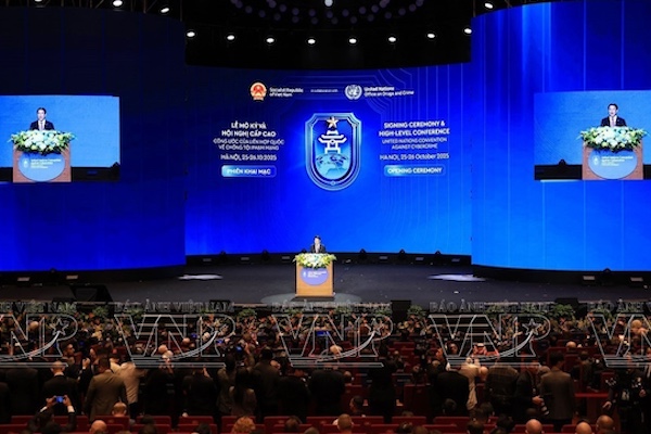60個國家與國際組織代表齊聚越南,簽署河內公約/網路圖片