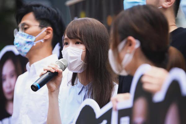 香港前眾志成員周庭/周庭臉書