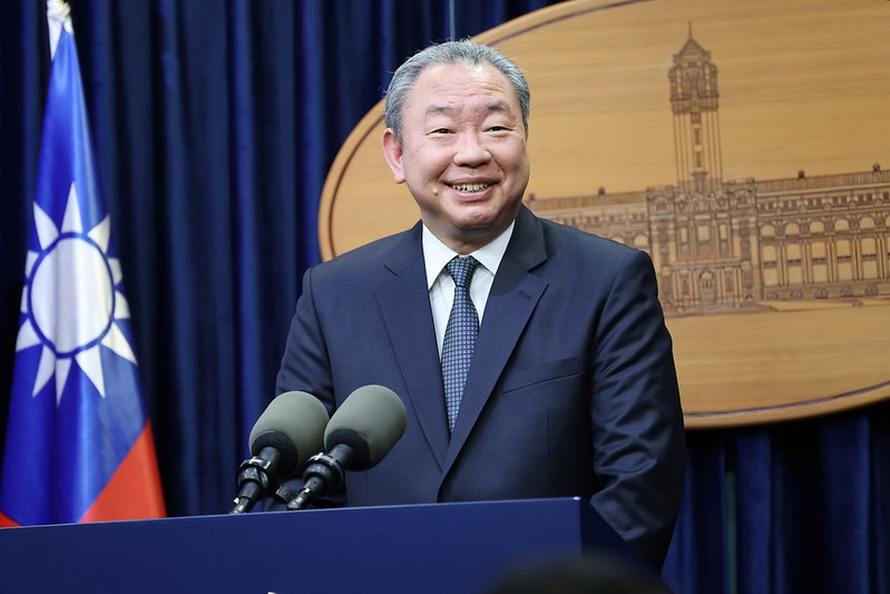 圖/外交部次長俞大㵢(總統府新聞稿提供)