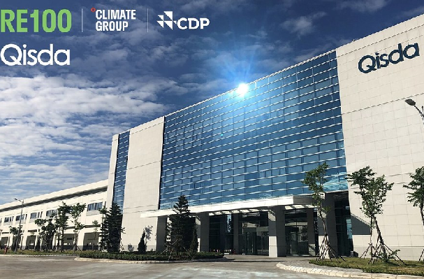 明基佳世達集團昨(21日)宣布加入RE100,成為全台第一家加入RE100的電腦周邊科技集團,承諾將在2040年全面使用再生能源,並於2050年達到淨零排放目標以響應國際減碳倡議。圖片來源:RE100官網