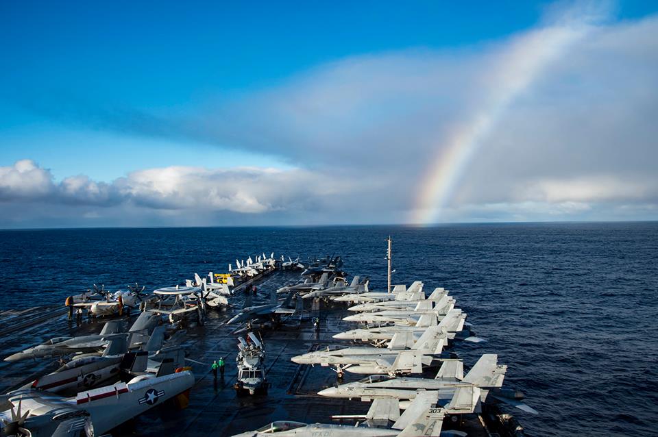 美國航空母艦/圖美國海軍臉書