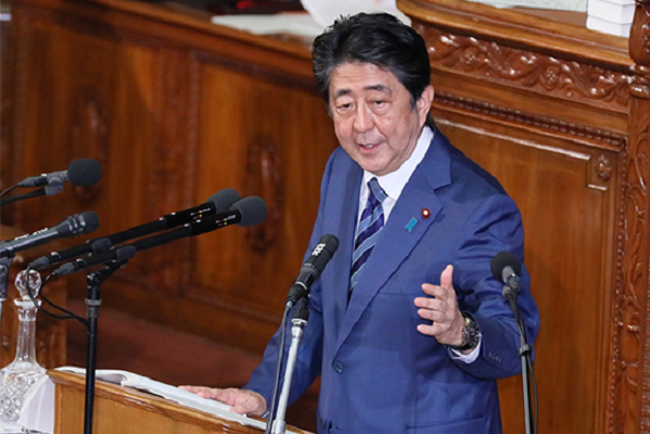 日本首相安倍晉三/圖首相官邸