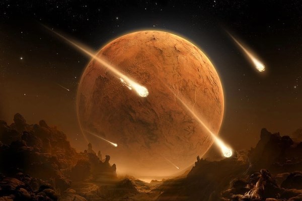 流星群。(圖片擷取自百度百科)