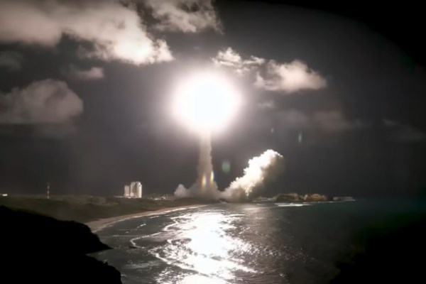 H3火箭9號機於鹿兒島縣種子島宇宙中心發射升空。(圖片擷取自JAXA影片YouTube)