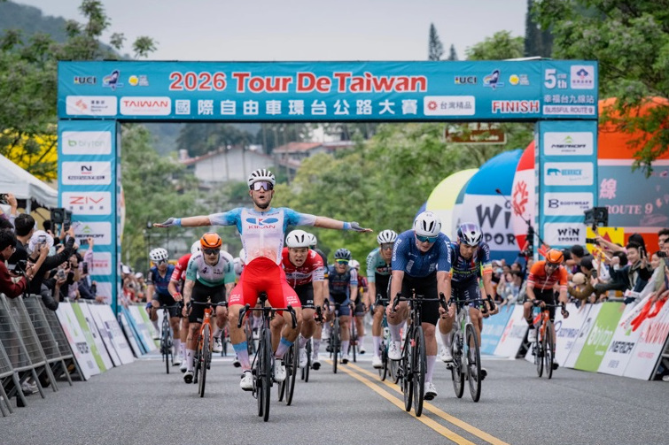 擷取自國際自由車環台公路大賽官網