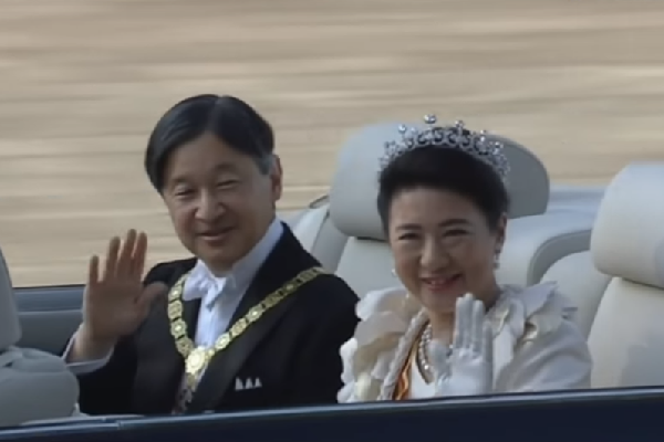 天皇德仁與皇后雅子/網路截圖