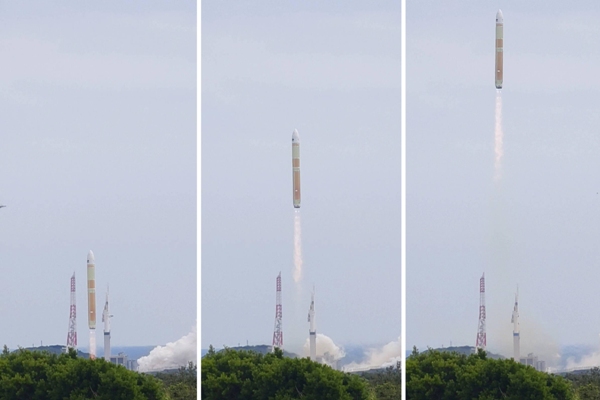 日本H3火箭6月12日成功發射,將「VERTECS」衛星送入軌道。(圖片擷取自中興大學網站)