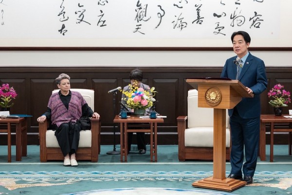 圖片來源 總統府新聞稿